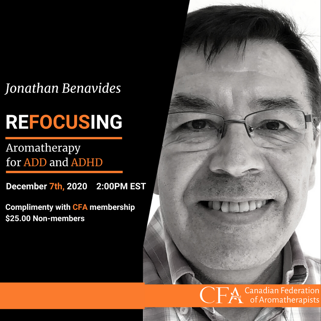 Webinar: Refocusing: Aromatherapy for ADD and ADHD