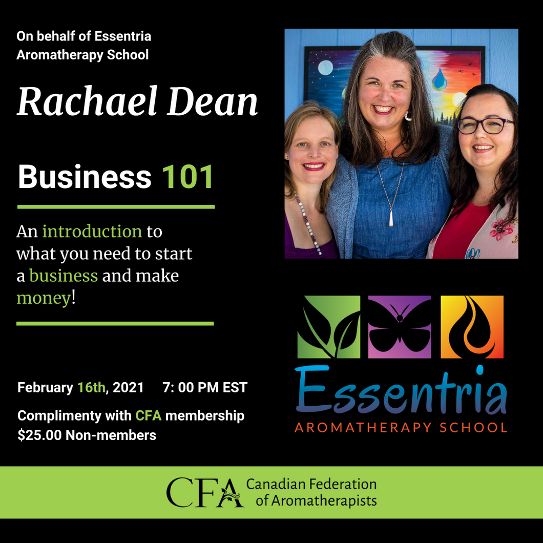 Webinar: Business 101: An introduction to what you need to start a business and make money!